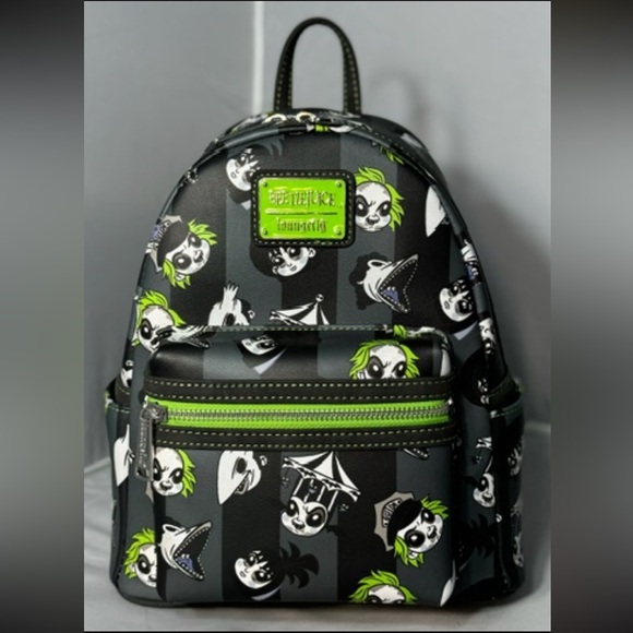 Loungefly Handbags - Beetlejuice Loungefly Mini Backpack